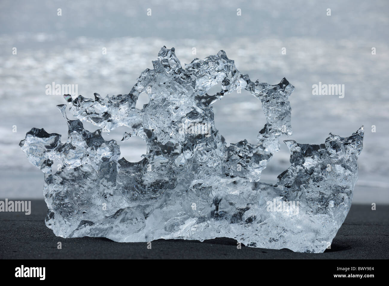 Drift Ice, Jökulsárlón, South Island, Island Stockfoto