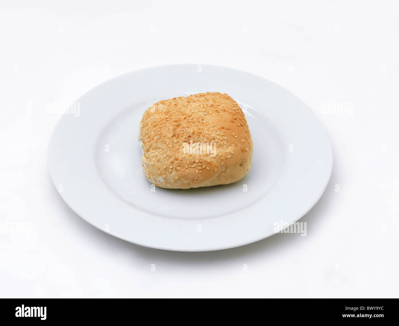 Burger-Brötchen Stockfoto