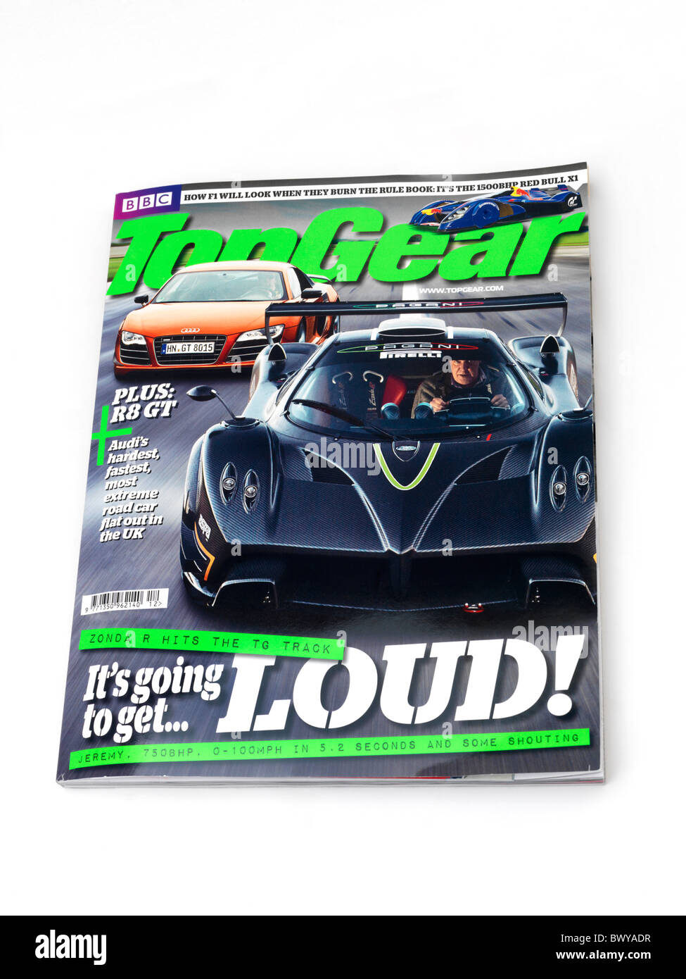Auto-Magazin-Cover Stockfoto