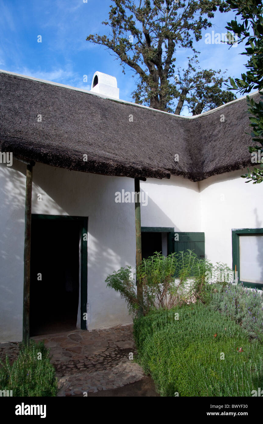 Südafrika. Stellenbosch, Dorp Street, Dorfmuseum (aka Dorpmuseum). Stockfoto