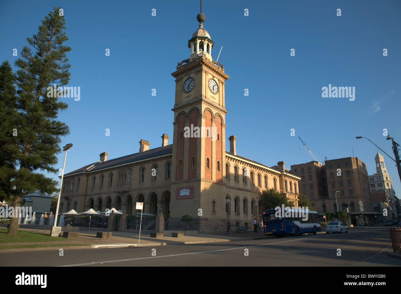 Rathaus Newcastle New South Wales Australien Stockfoto