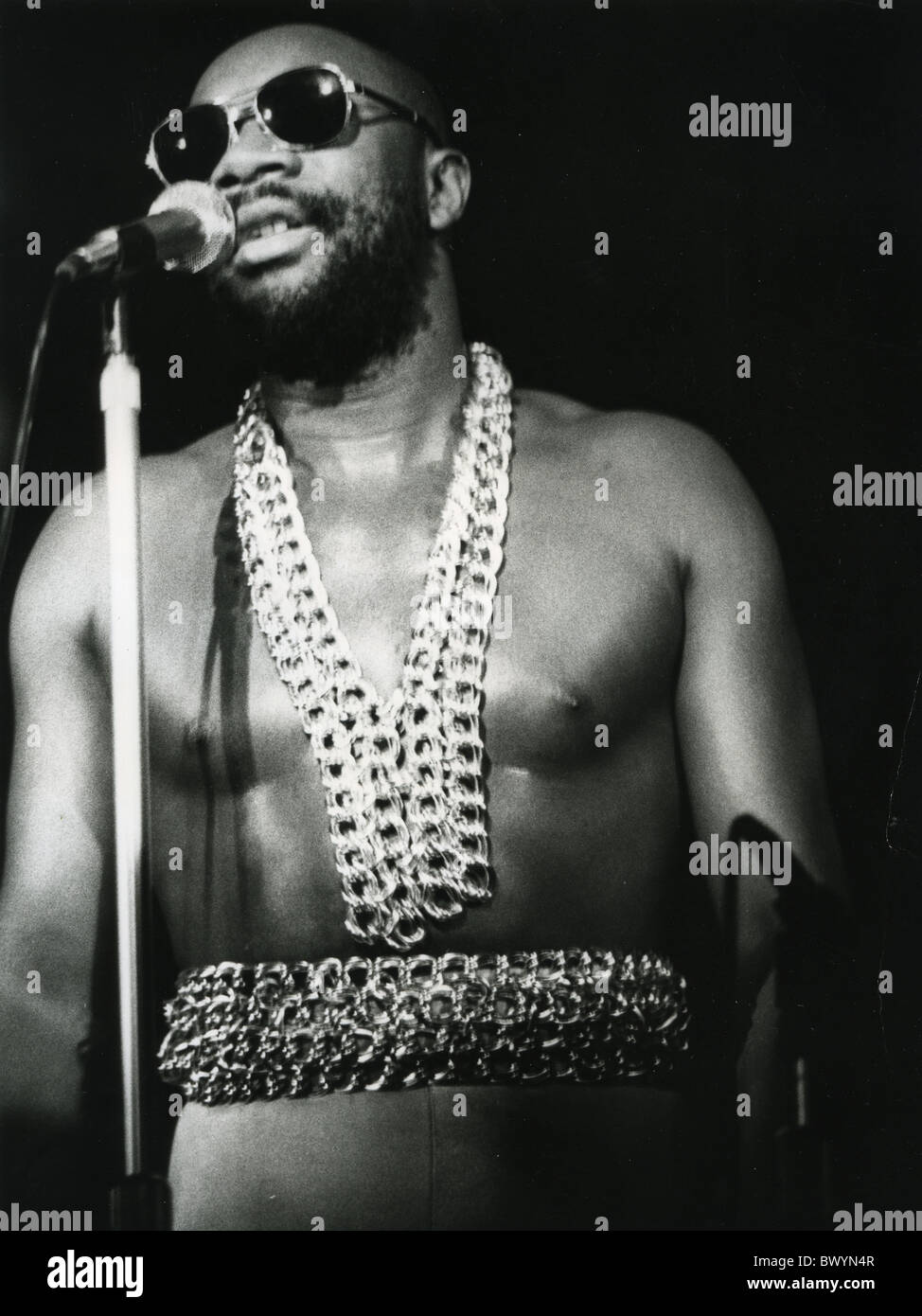 ISAAC HAYES (1942-2008) US-Sängerin und Komponistin im Jahr 1973 Stockfoto