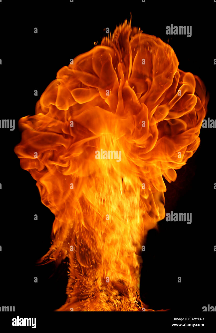 Explosion Stockfoto