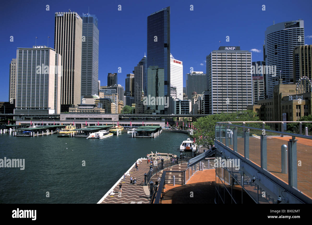 Stadt Australiens Circular Quay neu Wales Süd Sydney Sydney Cove Stockfoto