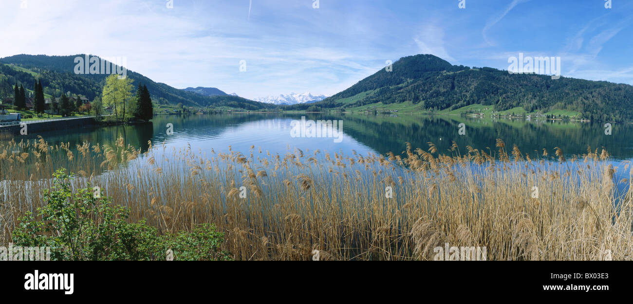 Switzerland Europe Lake Sea Aegerisee Stockfotos und -bilder Kaufen - Alamy