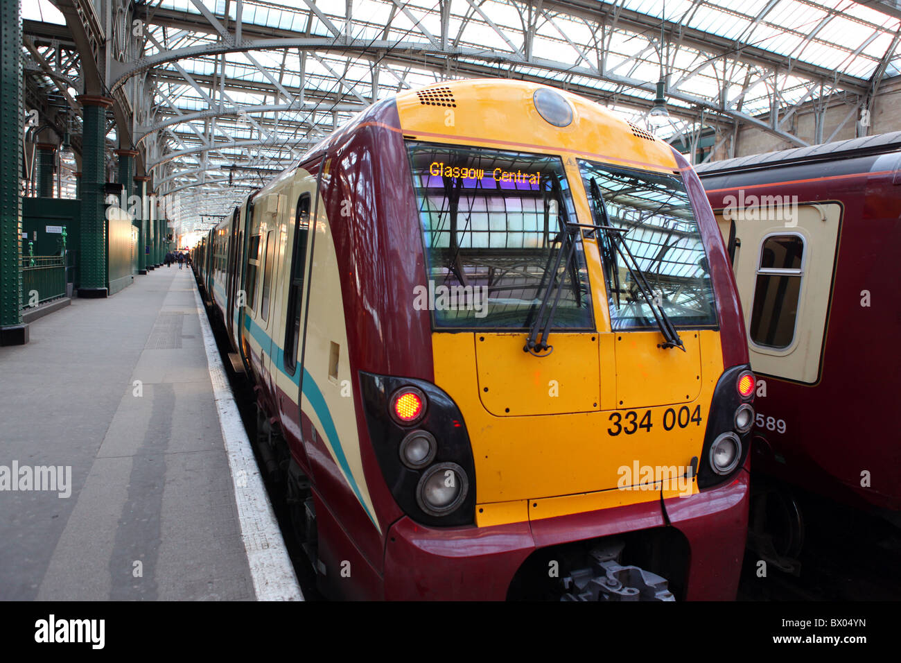 Glasgow Hauptbahnhof Stockfoto