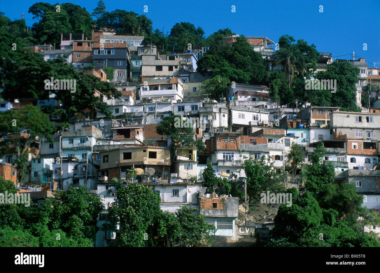 Brasilien Sudamerika Favela Hutten Armut Rio De Janeiro Slums Soziale Stockfotografie Alamy