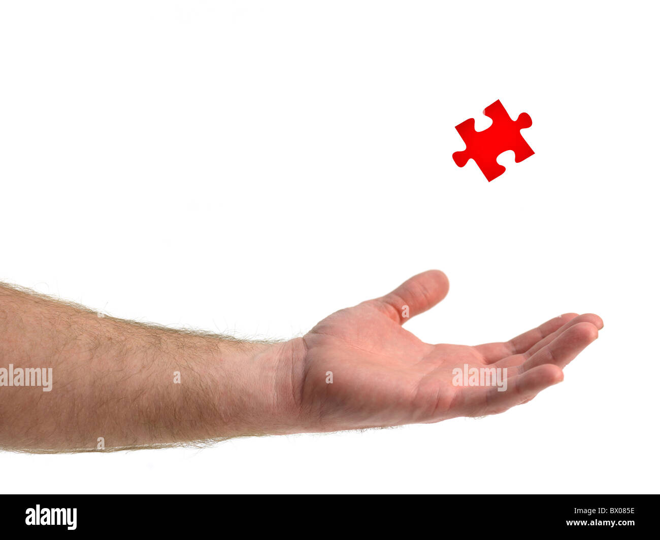 Puzzleteile Stockfoto