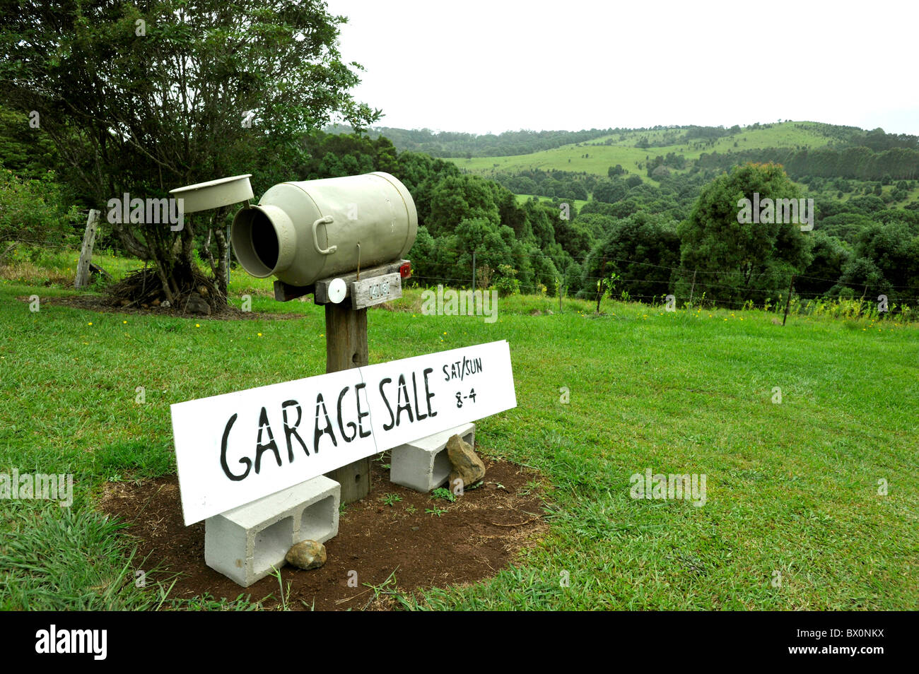 Land Flohmarkt nördlichen New South Wales Stockfoto