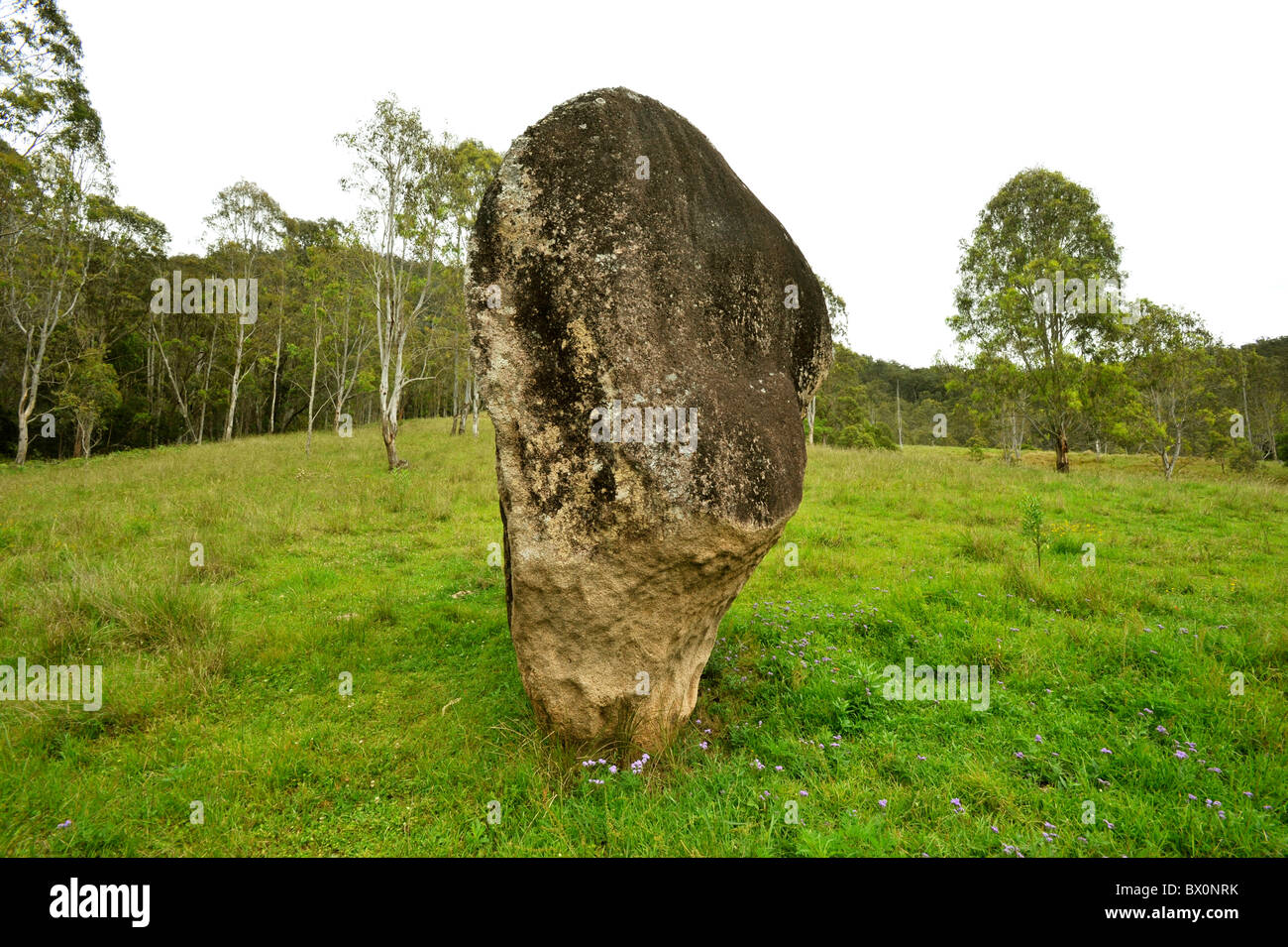 Vulkangestein Australien Stockfoto