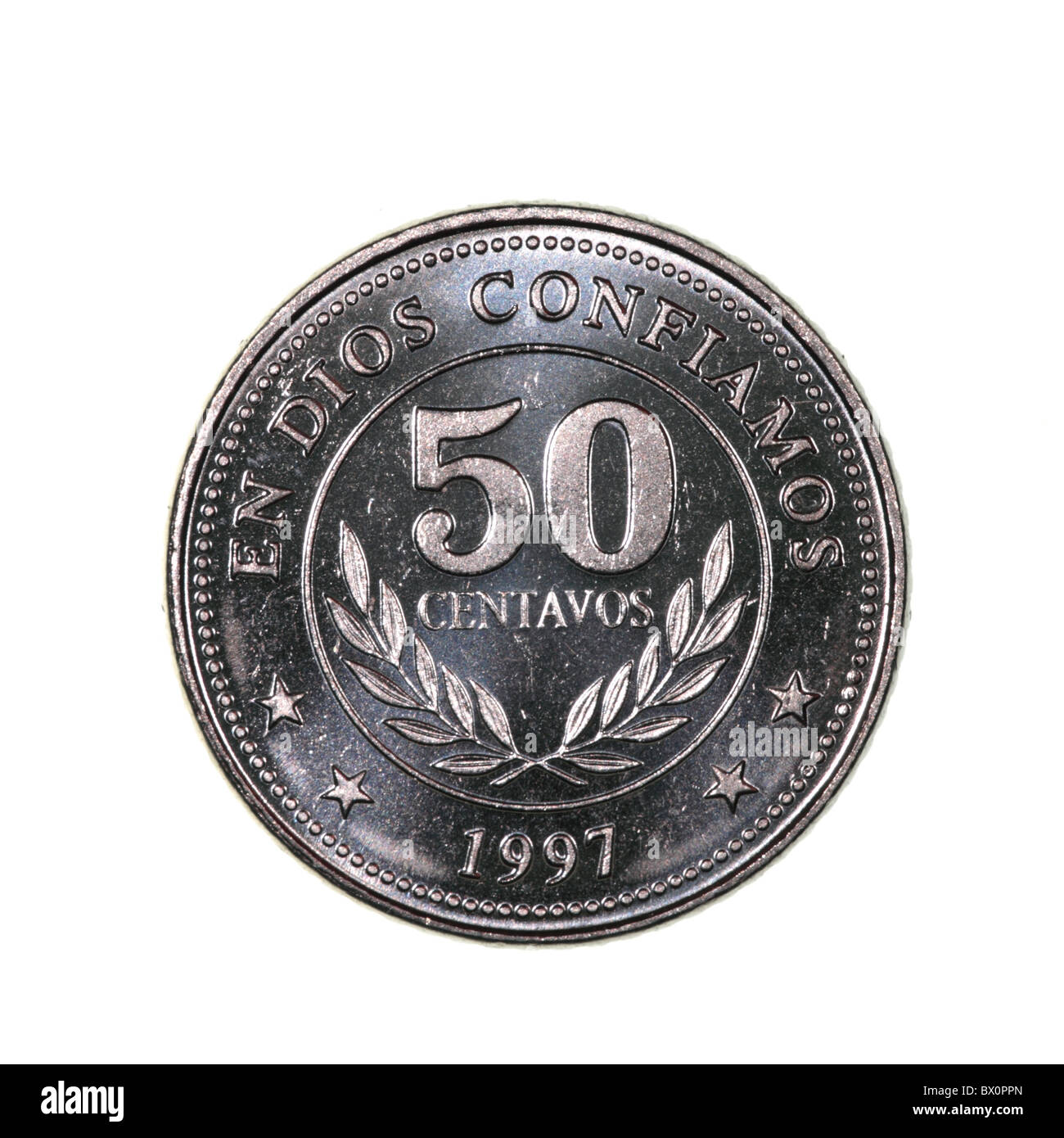 Nicaragua-Münze Stockfoto