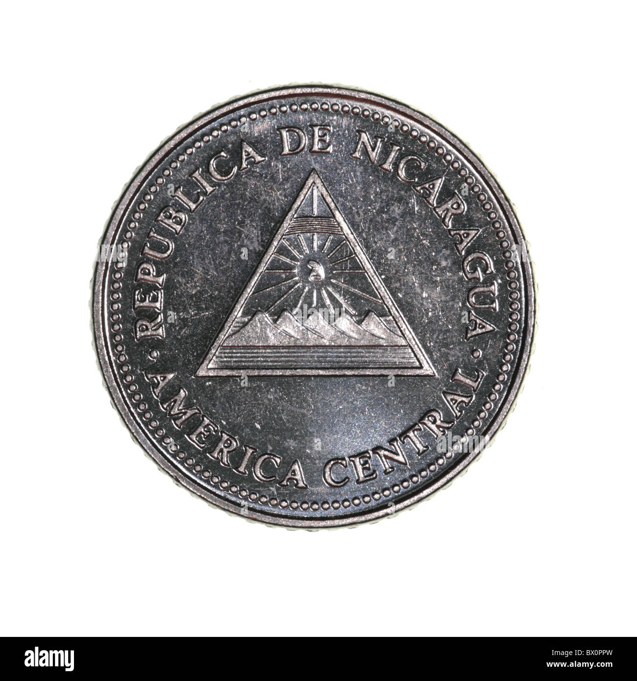 Nicaragua-Münze Stockfoto