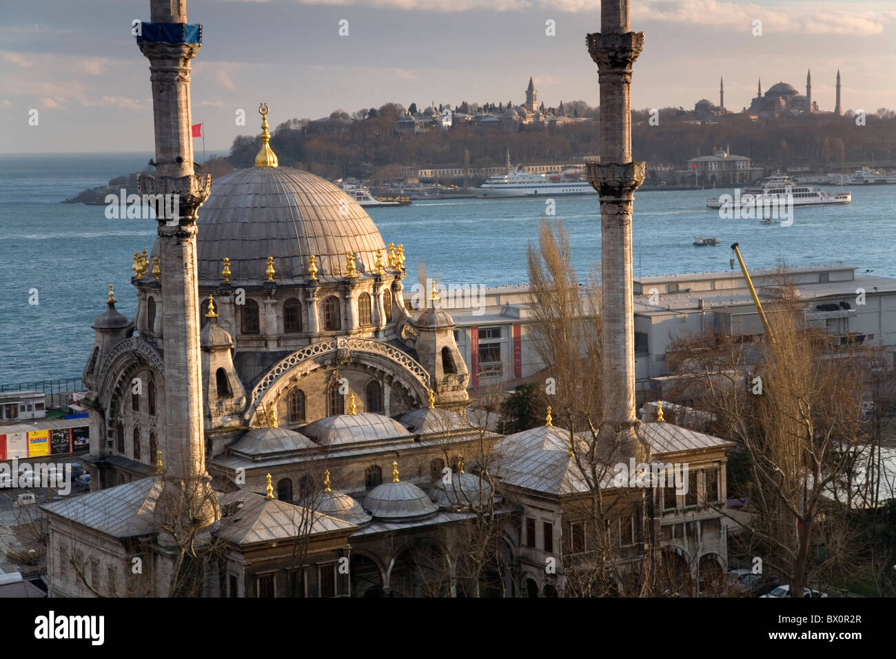Nusretiye Moschee. Istanbul, Türkei Stockfoto