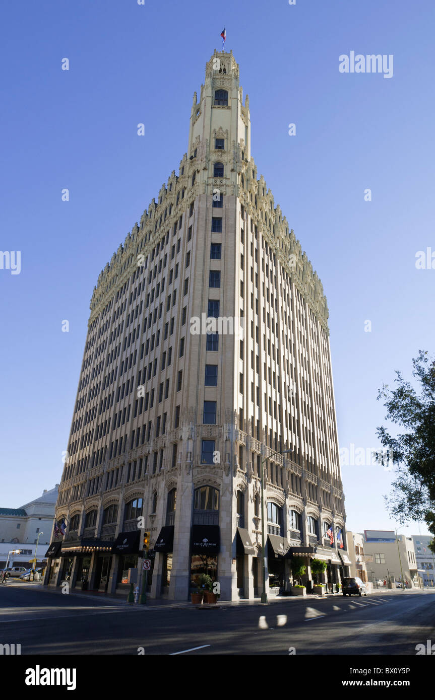 Emily Morgan Hotel war früher die ärztliche Kunst Gebäude in San Antonio, von JM Nix entwickelt und im Jahre 1924 gebaut Stockfoto