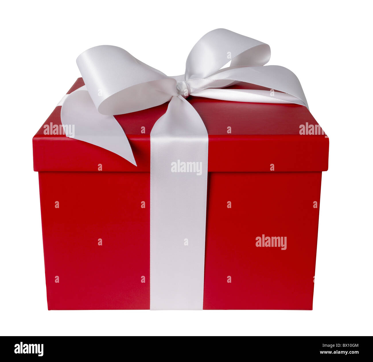 roten Geschenk-box Stockfoto