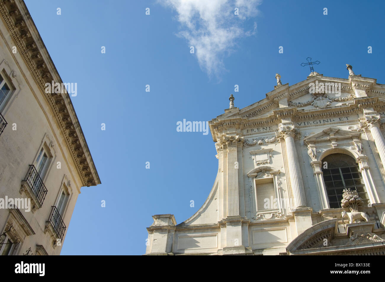 Barocke Architektur in Lecce-Apulien-Italien Stockfoto