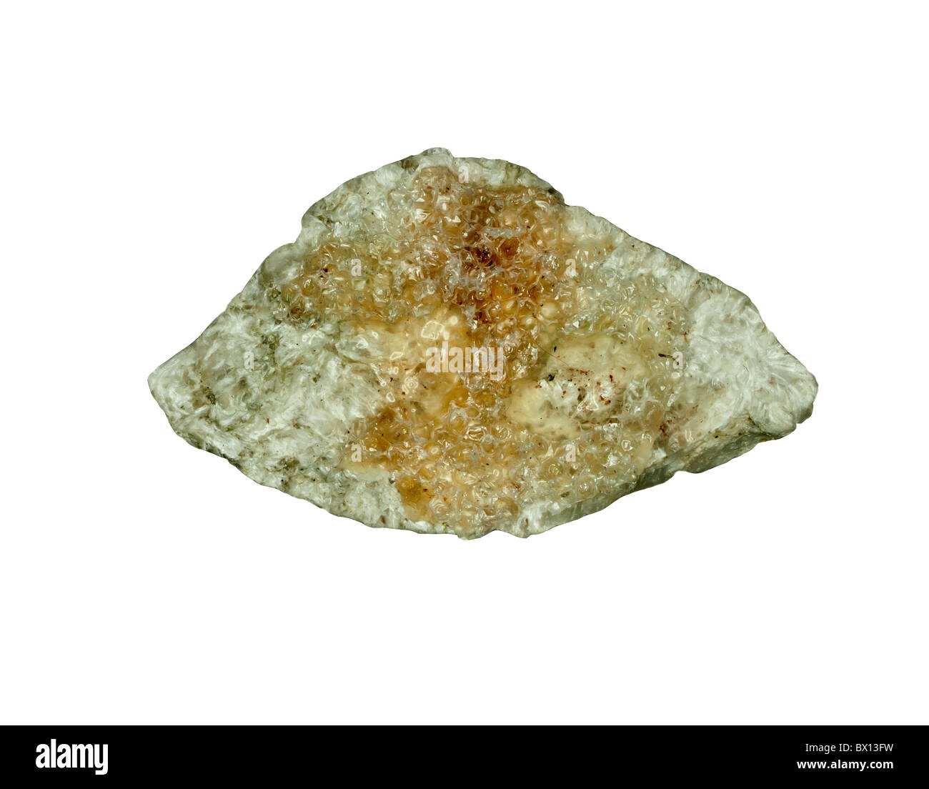 Ulexite (borax) von Bor, Kalifornien, USA Stockfoto