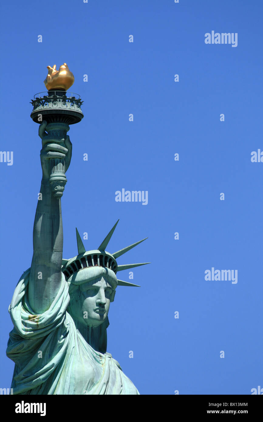 Vereinigten Staaten; New York: Freiheitsstatue Stockfoto