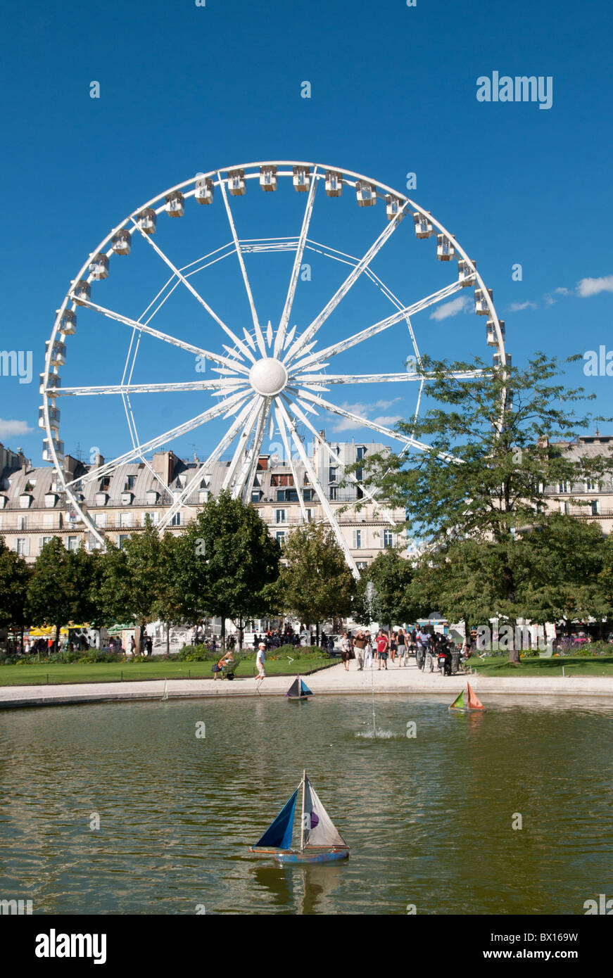Paris (75): Der Jardin des Tuileries Stockfoto