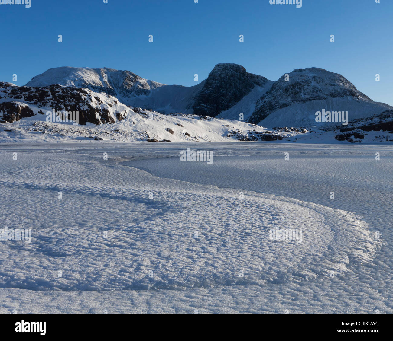 Fuar Tholl, Achnashellach, North West Highlands, Schottland Stockfoto