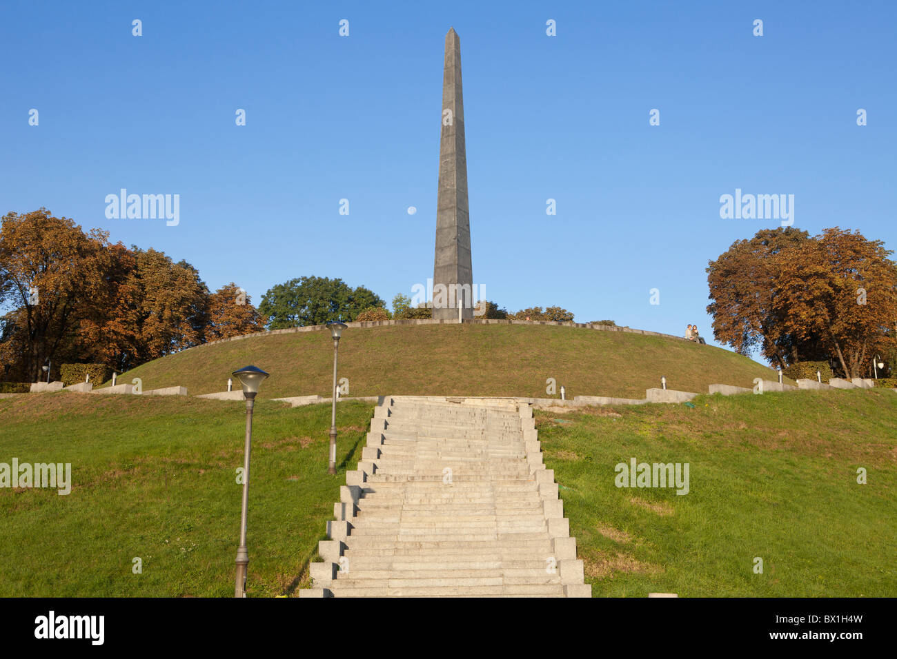 Denkmal für den unbekannten Soldaten in Kiew, Ukraine Stockfoto