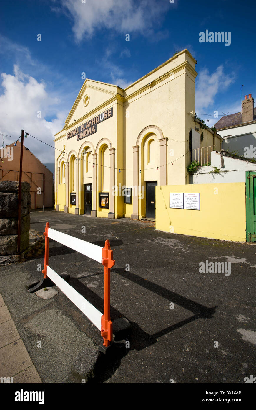 Tenby Stadtzentrum Pembrokeshire Wales UK Stockfoto