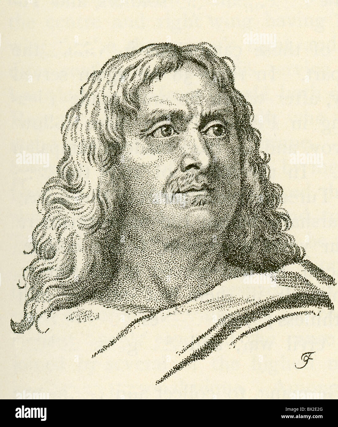 Als einen Top französischen General (Napoleon erklärte ihn das beste), Marschall Turenne war einer der großen Marschälle von Louis XIV. Stockfoto