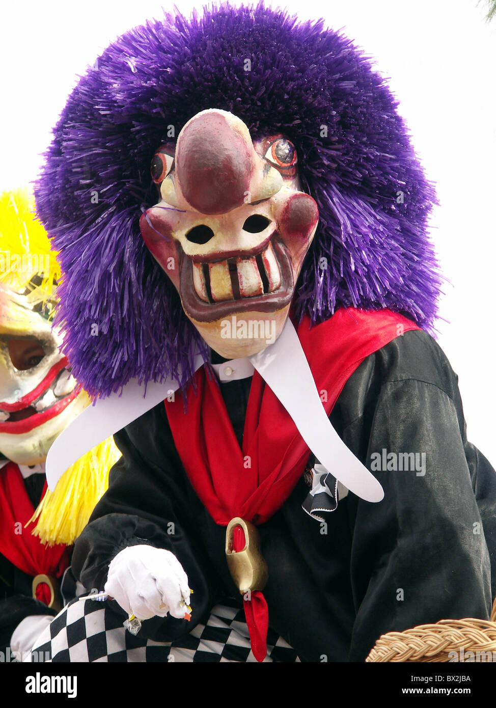 Basel Basel Karneval Stadt Karnevalskostüm verkleidet Folklore Larve Maske  kein Modell veröffentlicht Basel herrsche Stockfotografie - Alamy