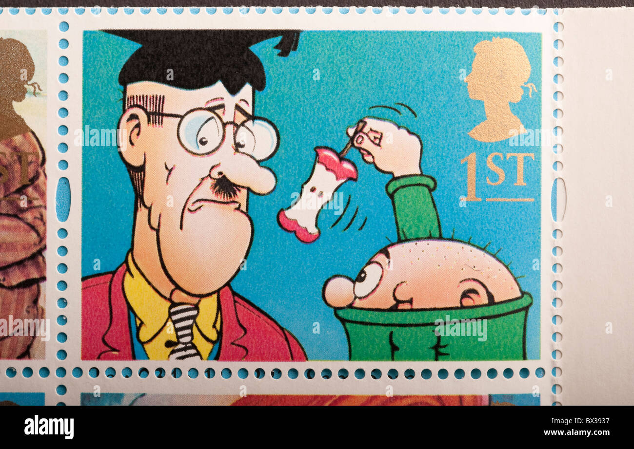 Vereinigtes Königreich Briefmarke 1. Stockfoto