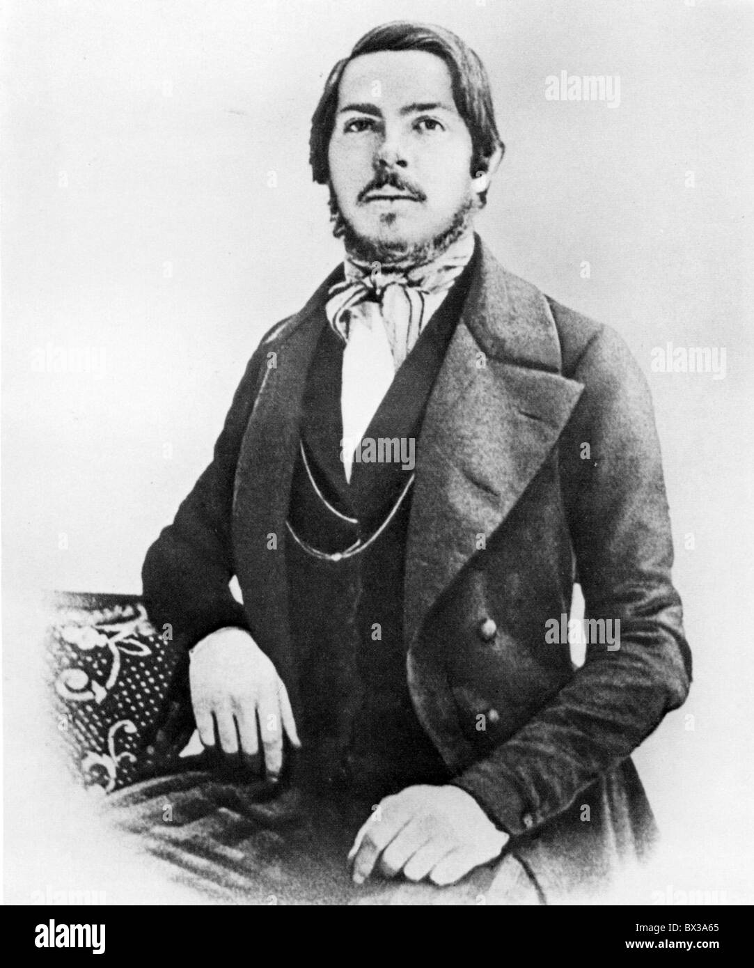 FRIEDRICH ENGELS (1820-1895) deutscher Sozialwissenschaftler und kommunistische theoritician Stockfoto
