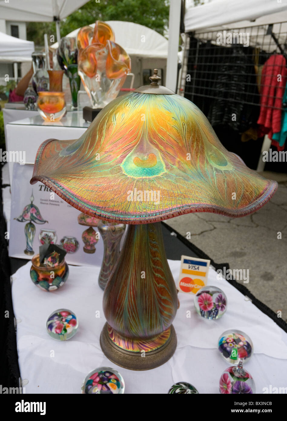 Frühlingsfest der Künste Gainesville Florida Stockfoto