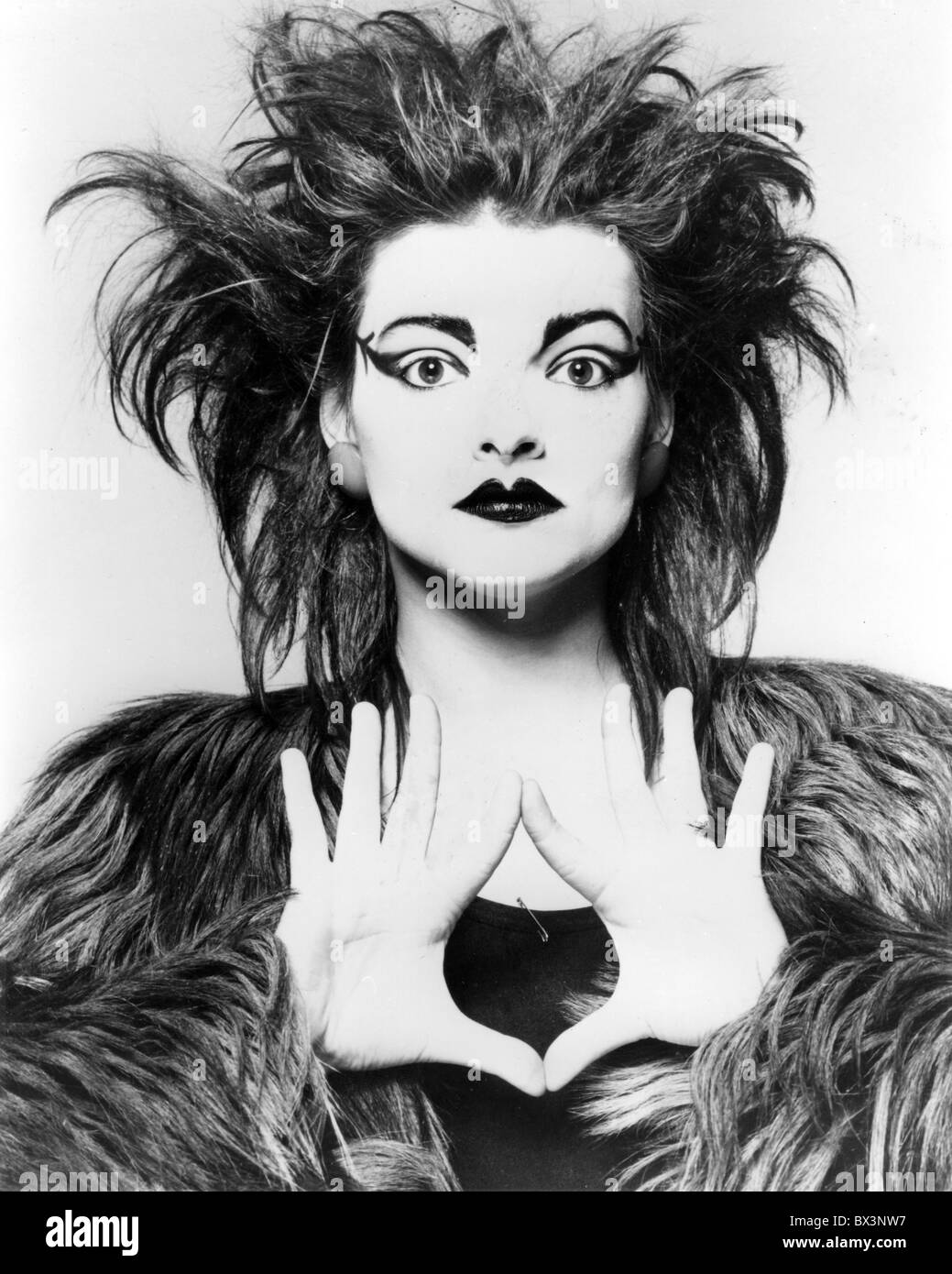 NINA HAGEN PromoFoto der deutschen PopSängerin Stockfotografie Alamy