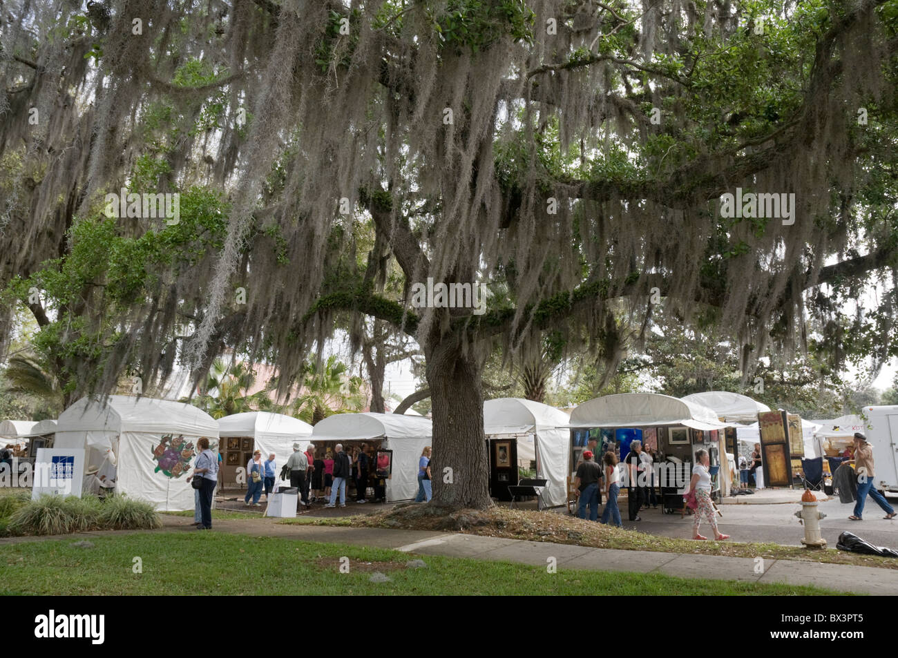 Frühlingsfest der Künste Gainesville Florida Stockfoto