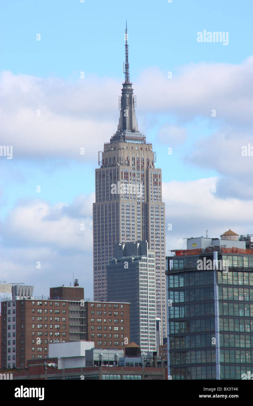 Das Empire State Building in New York City, USA Stockfoto