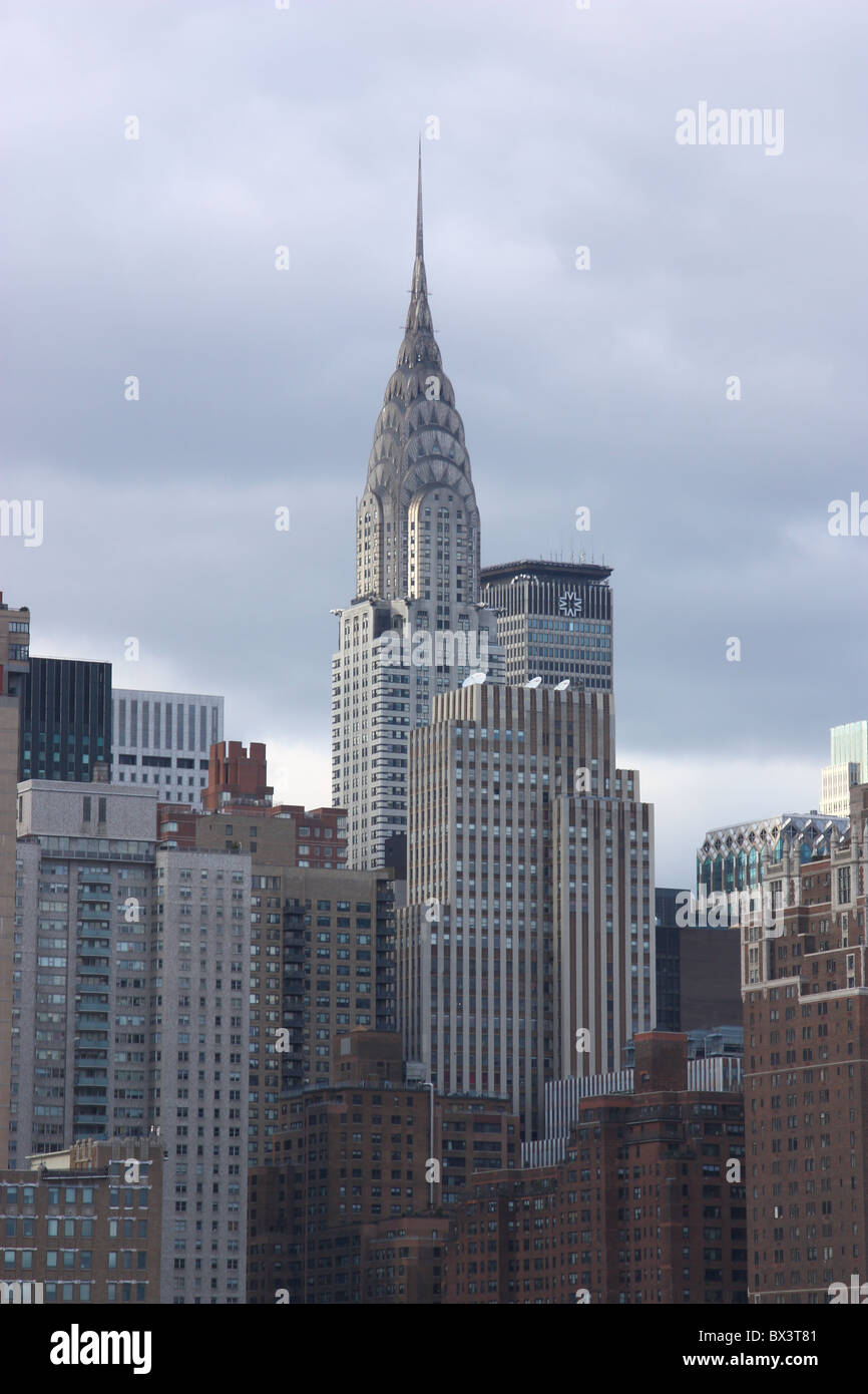 Das Chrysler Building Hochhaus in New York, USA Stockfoto