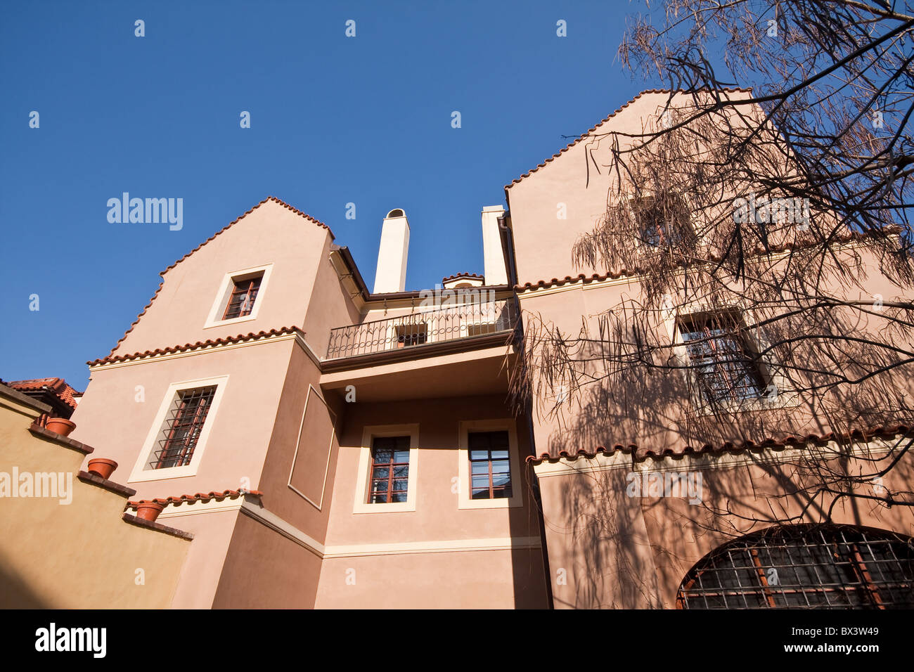 Historische Architektur in Prag, Tschechische Republik Stockfoto