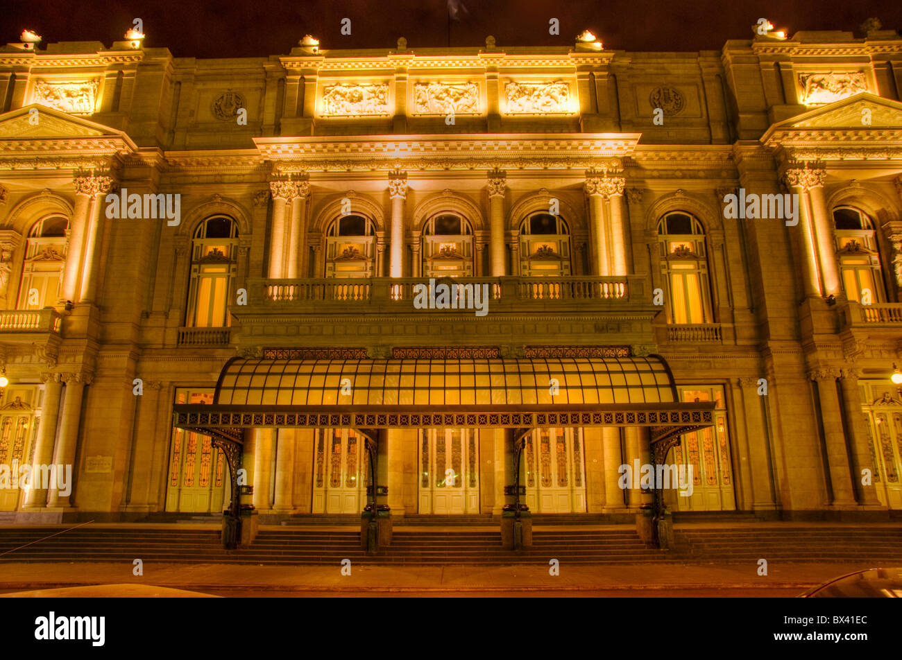 Teatro Colón (Kolumbus-Theater); Buenos Aires, Argentinien Stockfoto