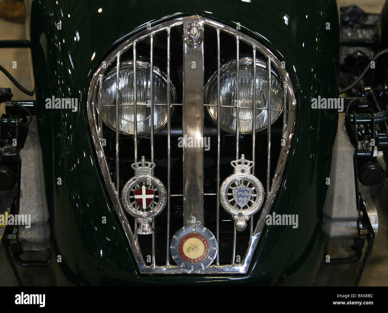 Auto-Kühler-Grill Stockfoto