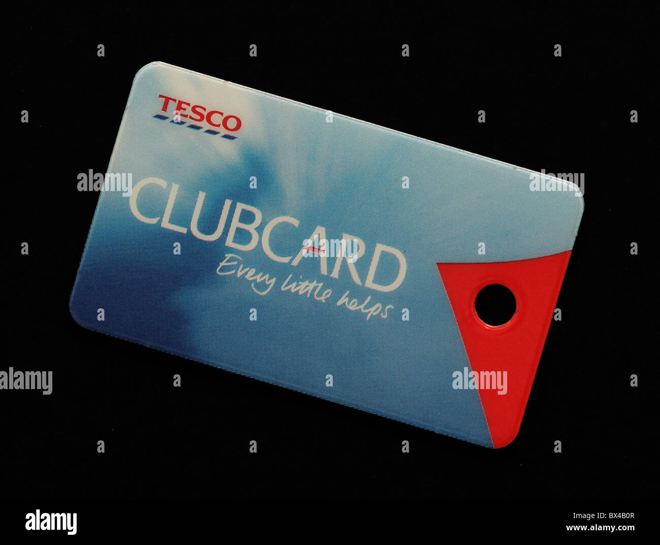 Ein Tesco ClubCard. Stockfoto