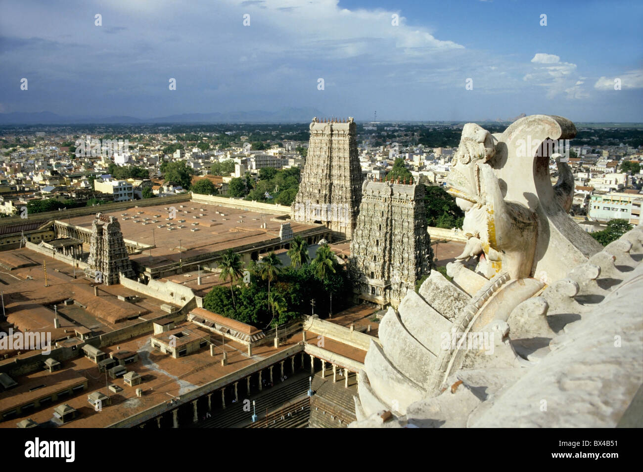 Indien - Madurai Sundareswarar Meenakshi Tempel auch bekannt als Amman Meenakshi Tempel in Madurai Stockfoto