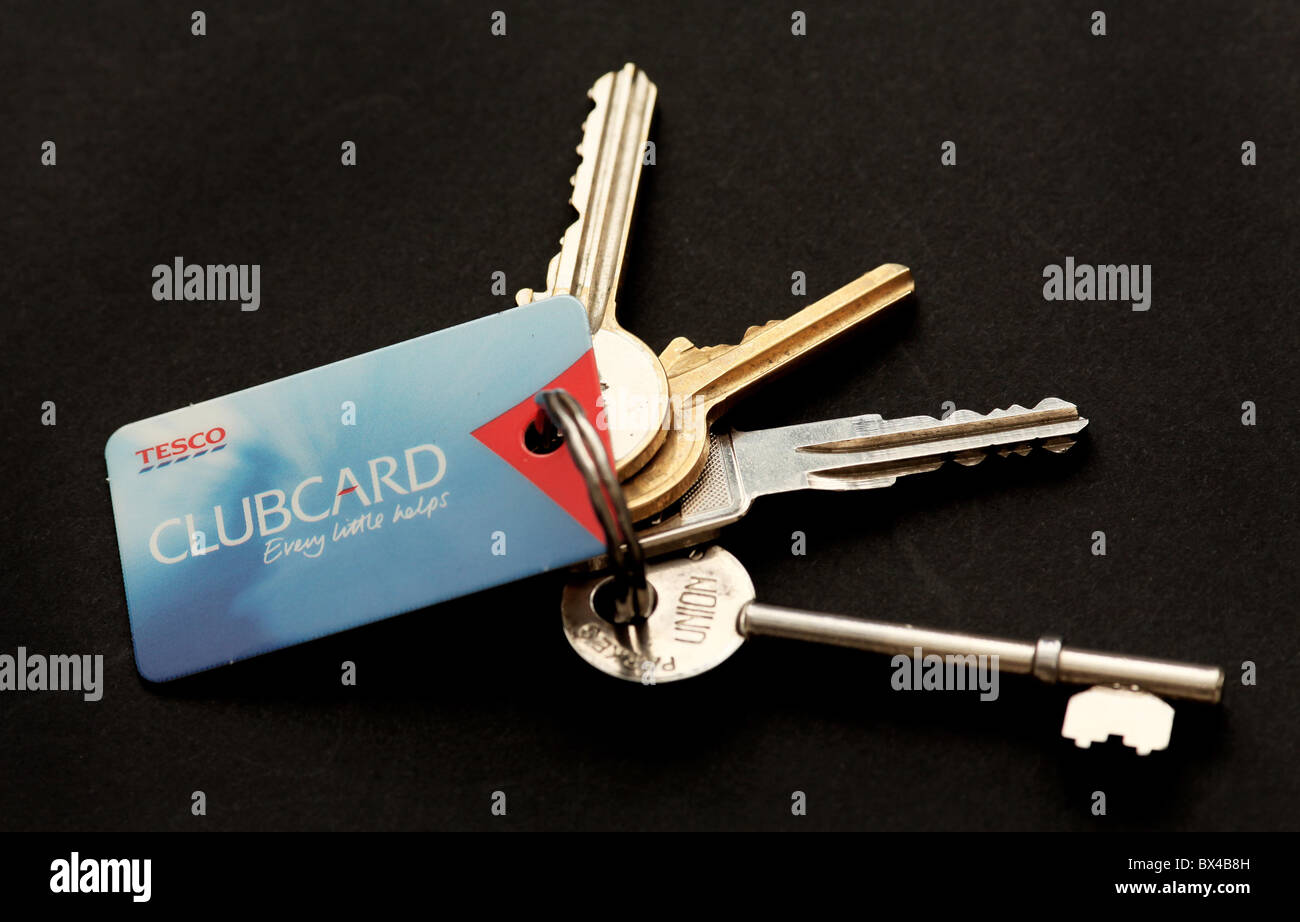 Ein Tesco ClubCard. Stockfoto