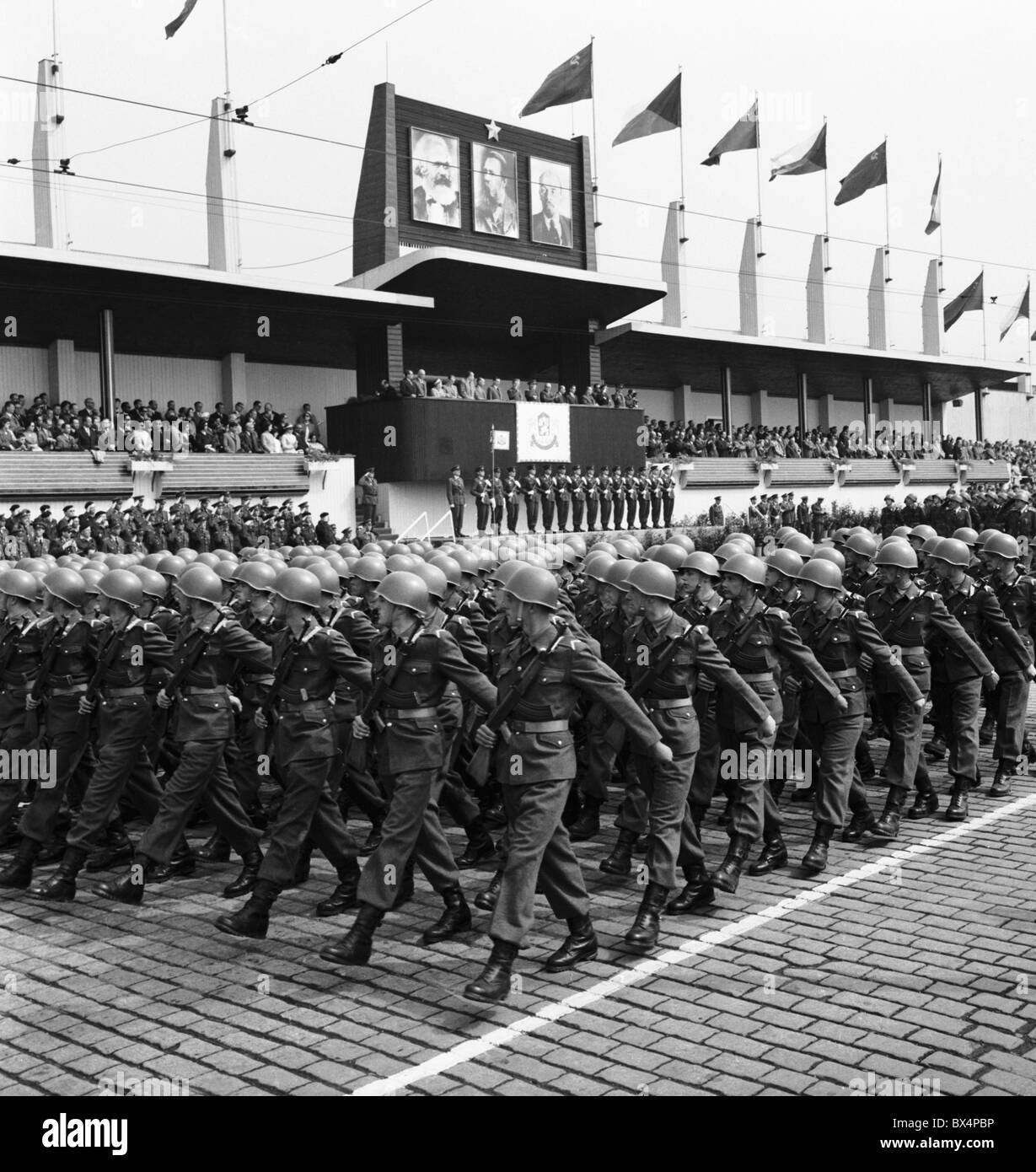 Militär, tschechoslowakischen Armee der Volksrepublik, März, Stockfoto