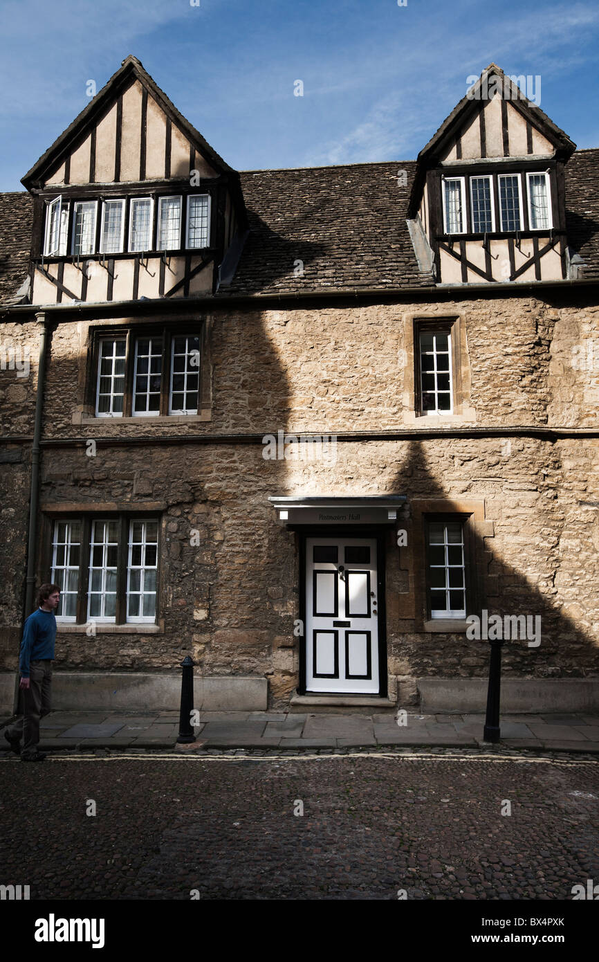 Oxford - mittelalterliche Gebäude Stockfoto