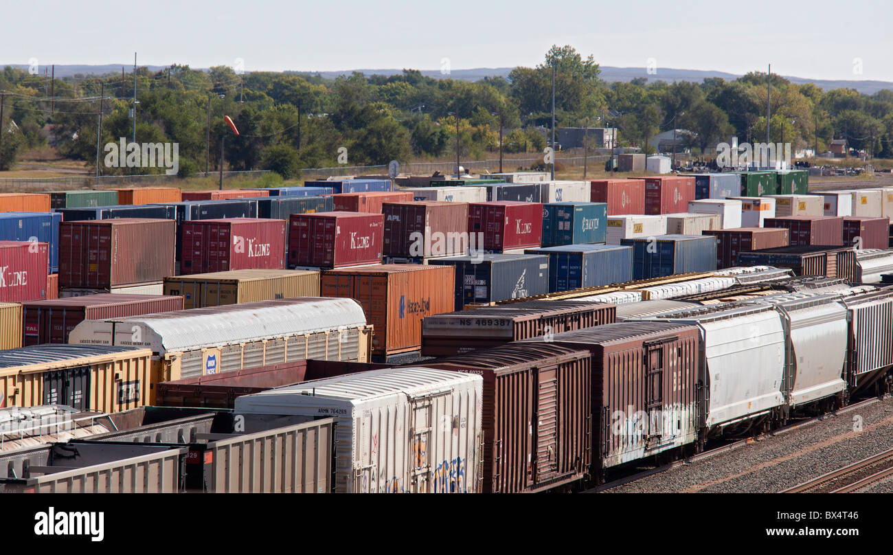 Union Pacific Railroad Bailey Yard Stockfoto