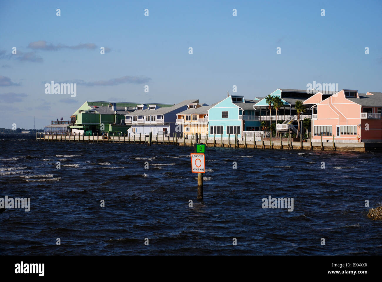 Fischer Dorf Pier In Punta Gorda Fl Usa Stockfotografie Alamy