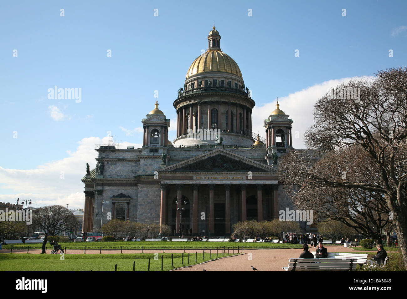 St. Isaak-Kathedrale, Sankt Petersburg, Russland. Stockfoto