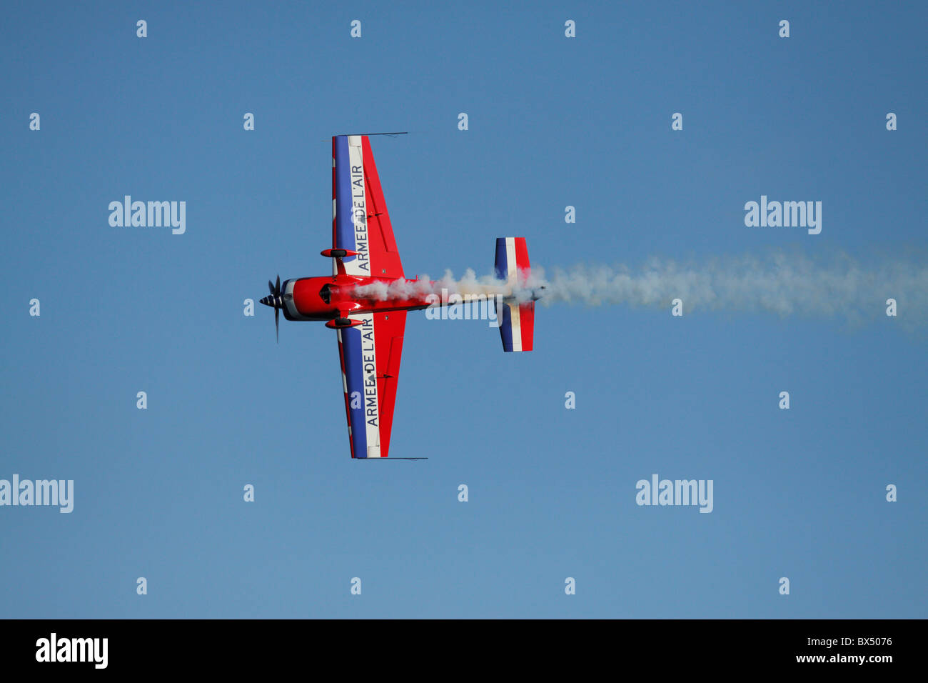 Kunstflug Flugzeug, Armée de l ' Air, französische Armee Stockfoto