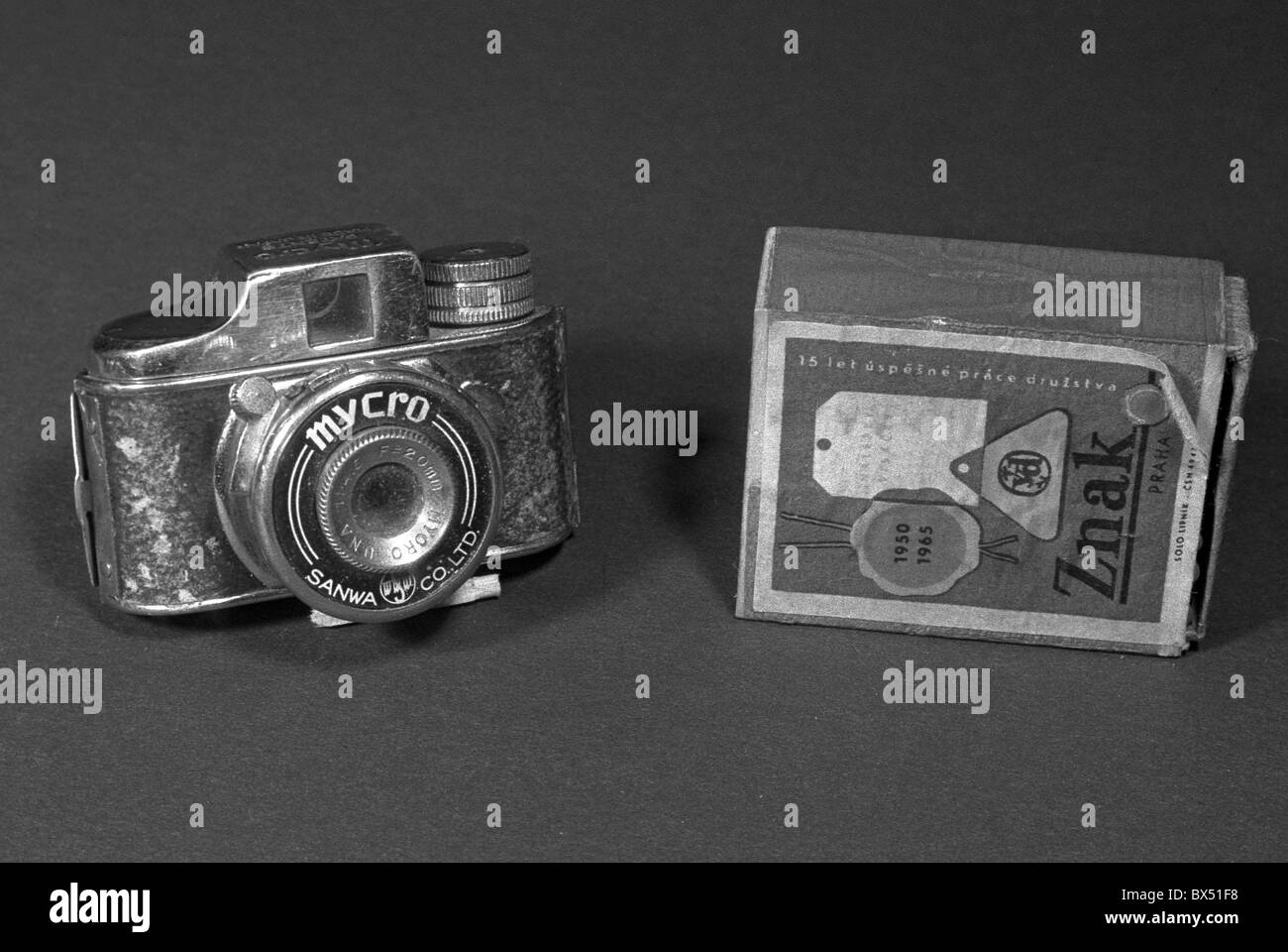 Miniatur-Kamera, Spy-tool Stockfoto