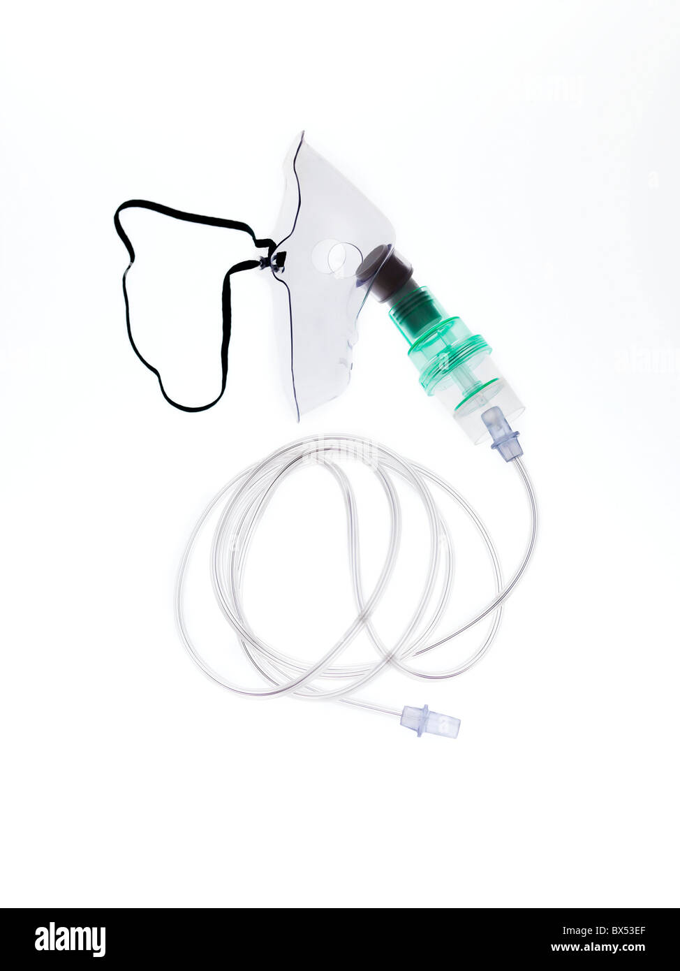 Sauerstoff-Maske Stockfoto