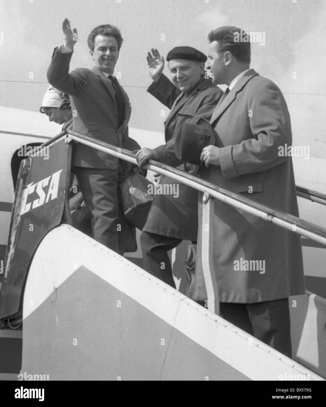 Jan Kadar, Elmar Klos, Oscar-Preisträger als bester fremdsprachiger Film Stockfoto